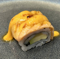 Produit California rolls rainbow saumon fumé